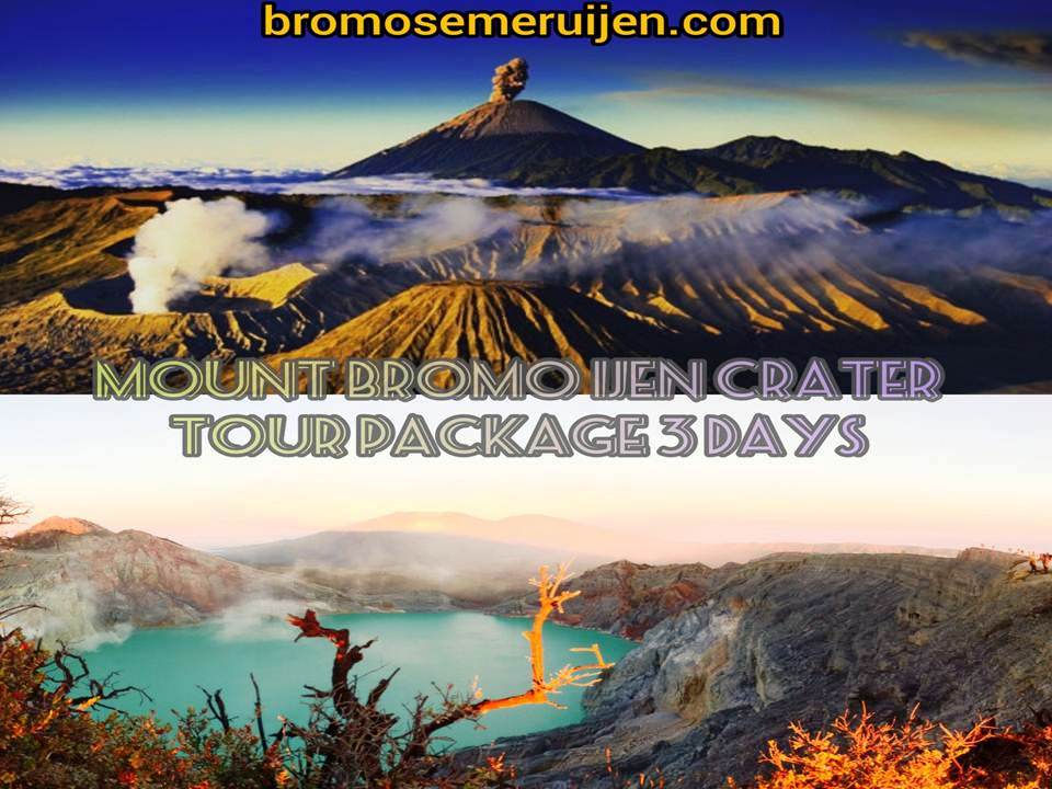 Mount Bromo Ijen Crater